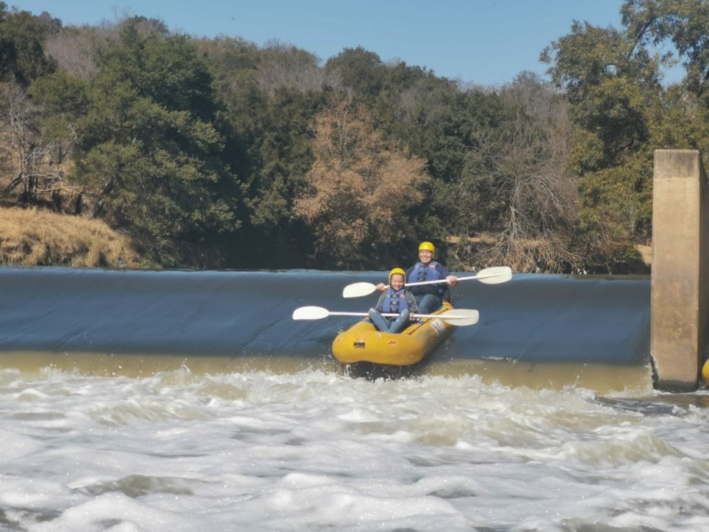 White River Rafting Through the Lion Park Tour